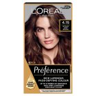 L Oreal Paris Preference Permanent Hair Dye Caracas Intense Deep Brown 4 15 Sainsbury S Shade 4.15 caracas shade 4.15 was inspired by the exciting venezuelan city of caracas. l oreal paris preference permanent hair dye caracas intense deep brown 4 15 sainsbury s