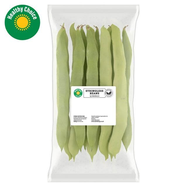 Sainsbury's Stringless Beans 225g - gallery image 1