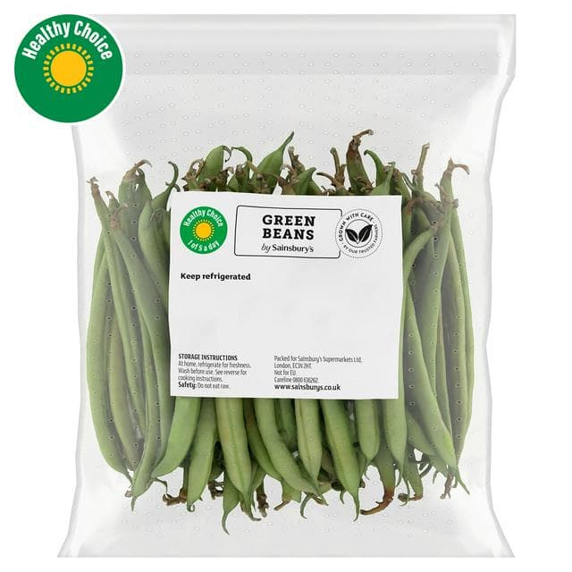 Sainsbury's Green Beans 300g - gallery image 1