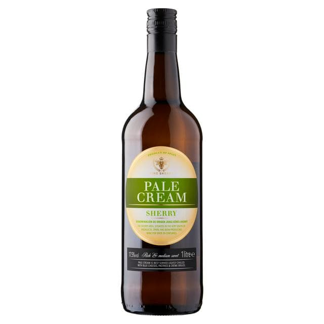Sainsbury's Sweet Pale Cream Sherry 1L - gallery image 1