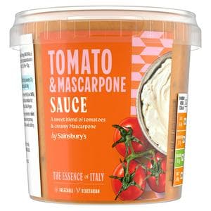 Sainsbury's Tomato & Mascarpone Sauce 350g (Serves 2)