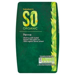 Sainsbury's Penne Pasta, SO Organic 500g