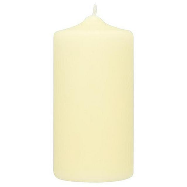 Habitat medium Pillar Candle - Ivory - gallery image 1