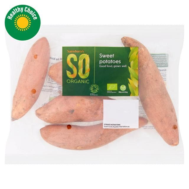 Sainsbury's Sweet Potato, SO Organic 750g - gallery image 1