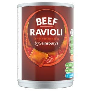 Sainsbury's Ravioli In Tomato Sauce 400g