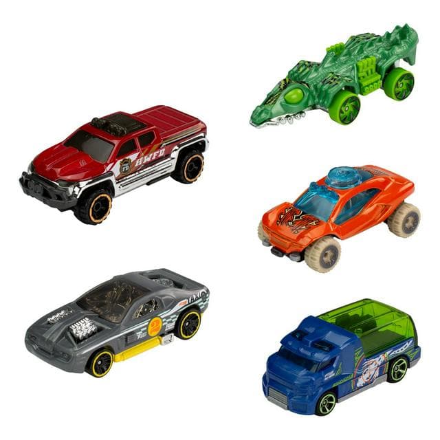 Hot Wheels Pack of 5 Diecast Cars Assortment - gallery image 3