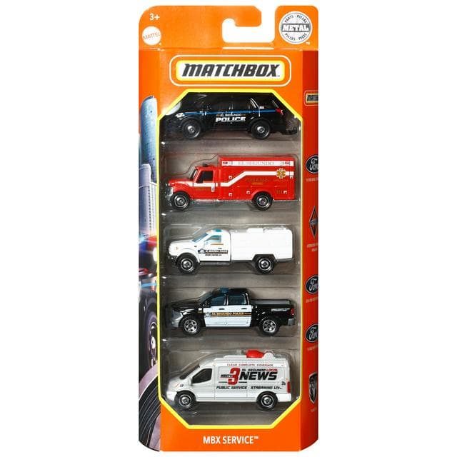 Matchbox Pack of 5 Basic Car Assortment - gallery image 5