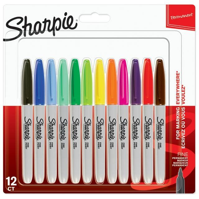 Sharpie Markers 12pk Assorted Colours - gallery image 1