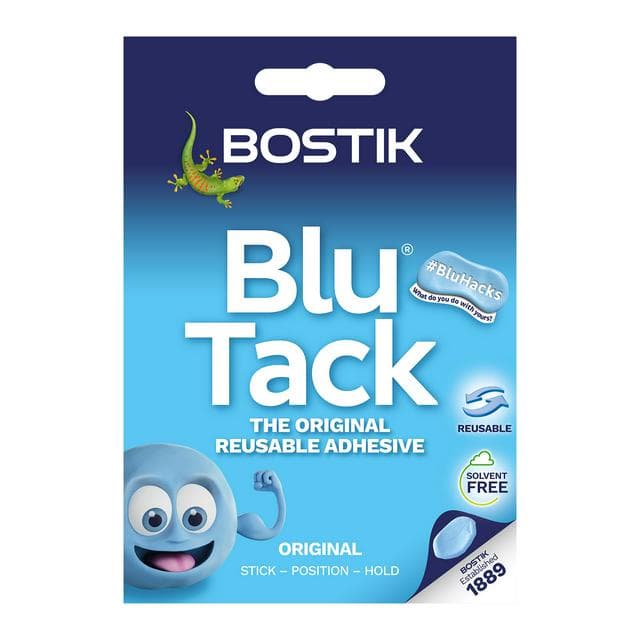 Bostik Blu Tack Original Handy Reusable Adhesive - gallery image 1
