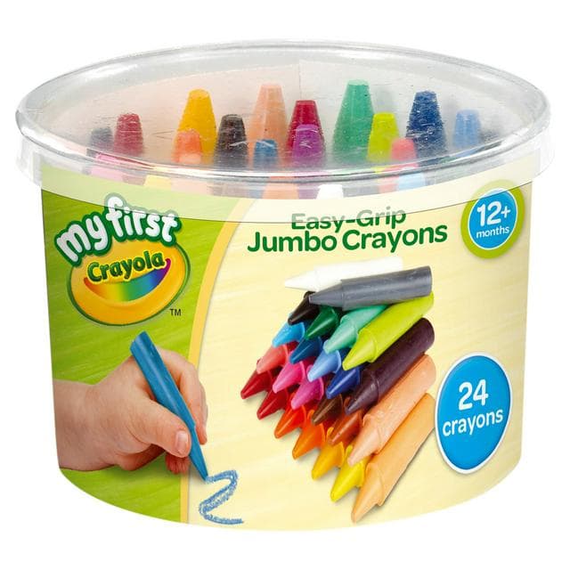 Crayola Beginnings Jumbo Crayons 24pk - gallery image 1