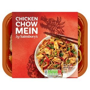 Sainsbury's Chinese Chicken Chow Mein Ready Meal for 1 400g