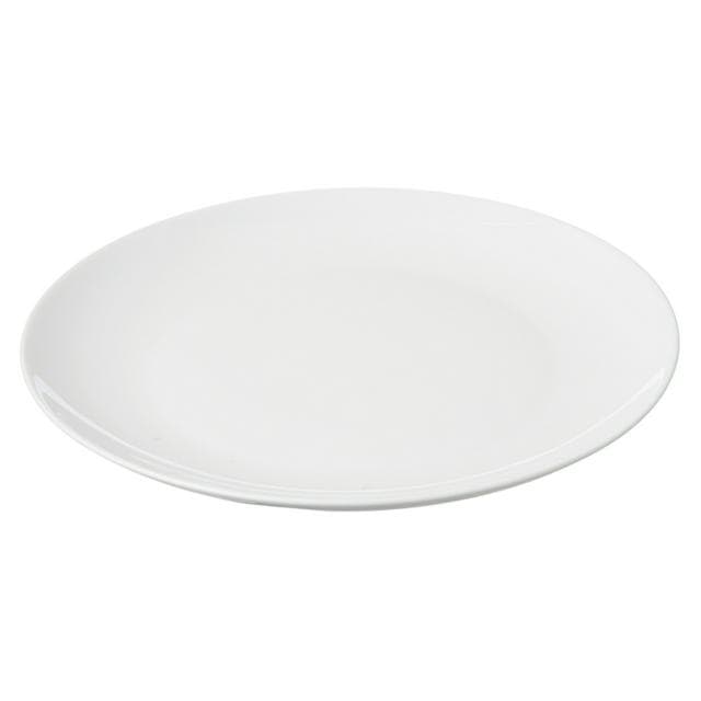 Sainsbury's White Coupe Dinner Plate - gallery image 1