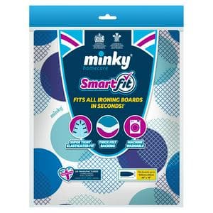 Minky Smart Fit Ironing Board Cover - 125x45cm