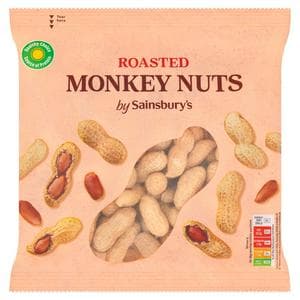 Sainsbury's Roasted Monkey Nuts in Shells 300g