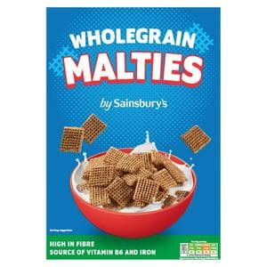 Sainsbury's Wholegrain Malties Cereal 750g