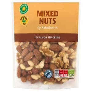 Sainsbury's Unsalted Mixed Nuts 200g