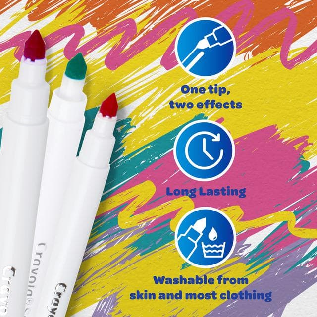 Crayola Pack of 24 Super Tips - gallery image 5