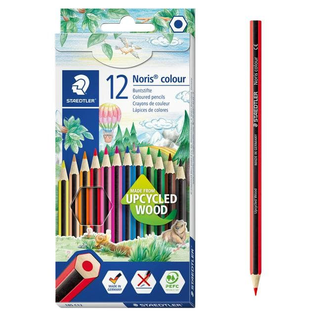 Staedtler Pack of 12 Noris Colour Pencils - gallery image 1