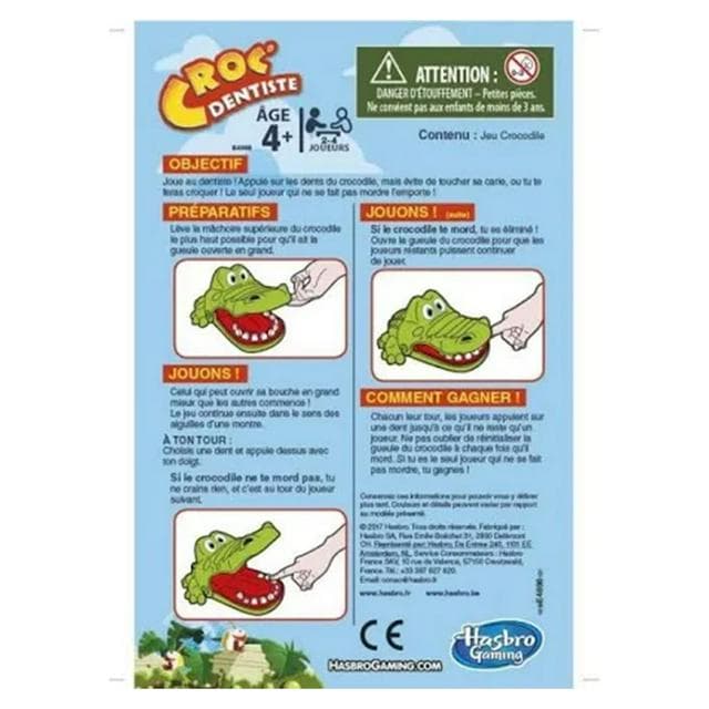 Hasbro Games Crocodile Dentist - gallery image 5