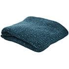 Sainsbury's Kingfisher Sequin Knitted Throw - gallery image 1