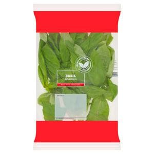 Sainsbury's Fresh Packed Basil 30g