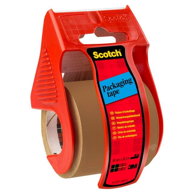 Scotch Brown Packaging Tape & Dispenser - gallery image 1