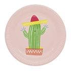 Sainsbury's Cool Cactus Plate x10 - gallery image 1