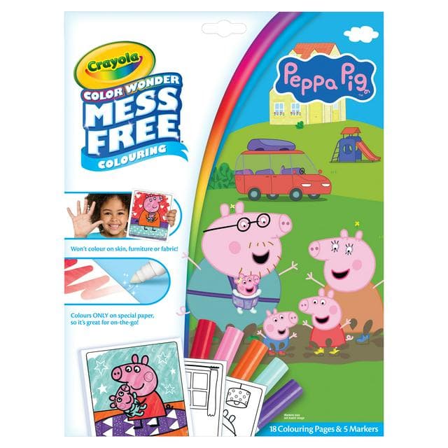 Crayola Colour Wonder Peppa Pig - gallery image 1