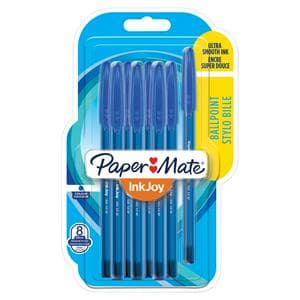 Paper Mate Inkjoy 100 Blue 8pk