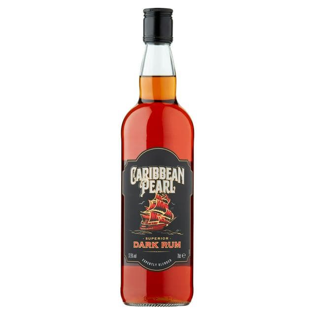 Caribbean Pearl Dark Rum 70cl - gallery image 1