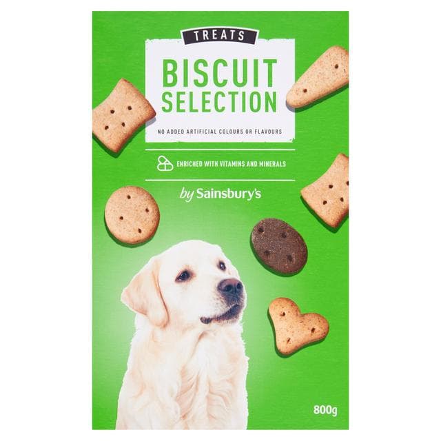 Sainsbury's Dog Biscuit Selection 800g - gallery image 1