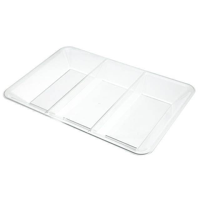 Sainsbury's Home Snack Tray - Clear - gallery image 1