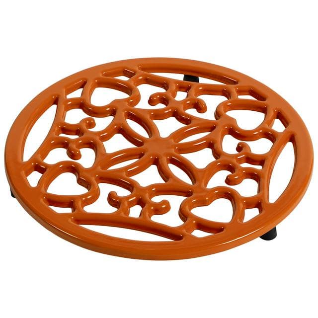 Habitat Cast Iron Trivet - Orange - gallery image 1