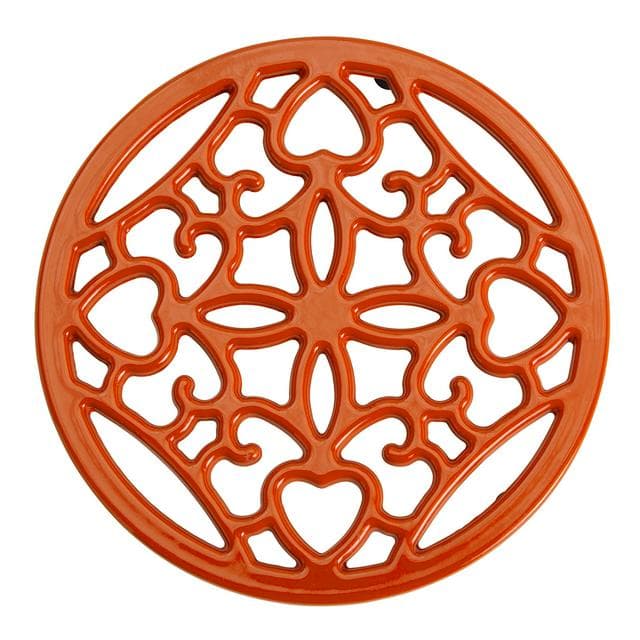 Habitat Cast Iron Trivet - Orange - gallery image 4