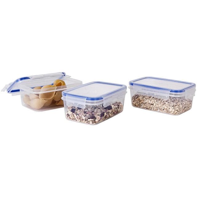 Sainsbury's Home Pack of 3 900ml Klip Lock Storage Set - gallery image 2