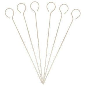Sainsbury's Home Pack of 4 Stainless Steel Skewers