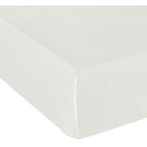 Habitat Cotton Rich 180TC Plain Fitted Sheet - Cream