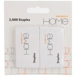 Sainsbury's Home 26/6 Staples 2000pk