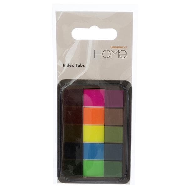 Sainsbury's Home Index Tabs Assorted - gallery image 1