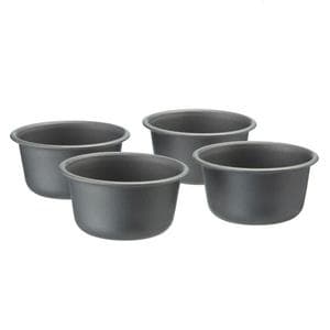 Sainsbury's Home Pack of 4 Non Stick Pudding Moulds
