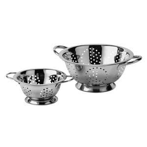 Sainsbury's Home Set of 2 Stainless Steel Colanders