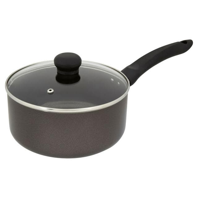 Sainsbury's Home 20cm Aluminium Saucepan - gallery image 1