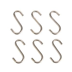 Sainsbury's Home Stainless Steel Hooks