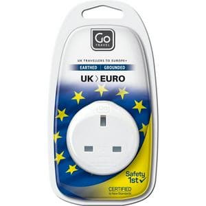 Go Travel UK-EU Adaptor