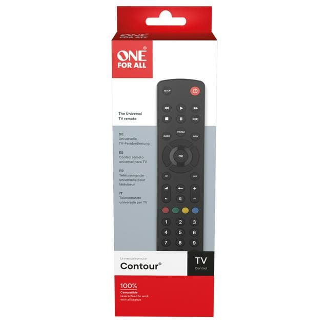 One for All Contour Tv Remote - gallery image 2