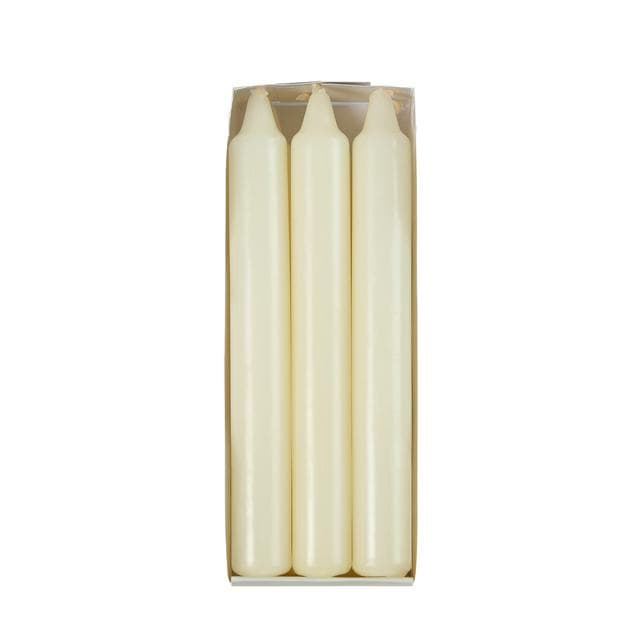 Habitat Household Dinner Candles -  - White Pack of 6 - gallery image 1