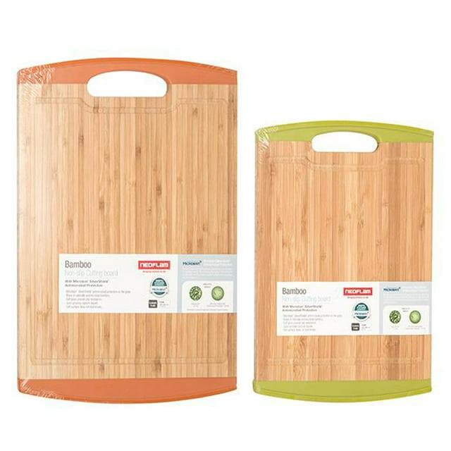 Neoflam Bamboo Non-Slip Cutting Boards - Pack of 2 - gallery image 1
