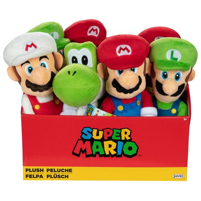 Nintendo Super Mario 9" Plush Assortment - gallery image 1
