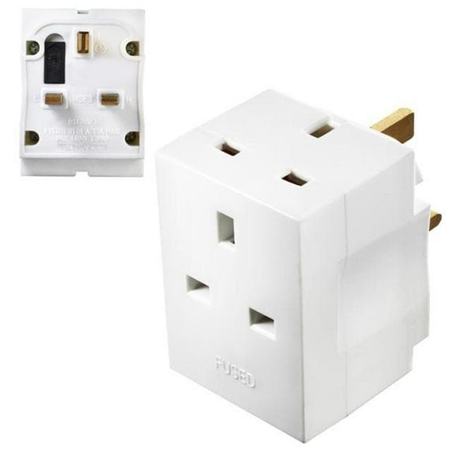 Masterplug 3 Socket Multisocket Adaptor - gallery image 1