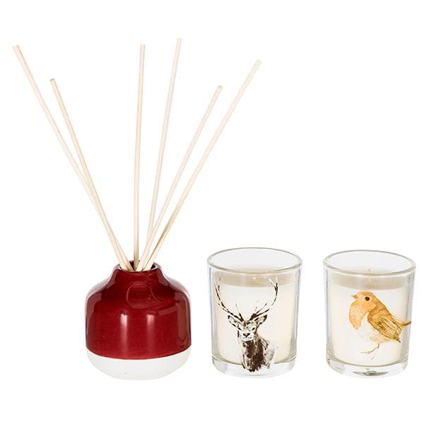 Sainsbury's Home Christmas Spice Diffuser & Votive Set - gallery image 1